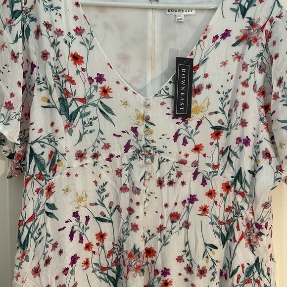 Floral DownEast Mini Dress - Picture 3 of 3